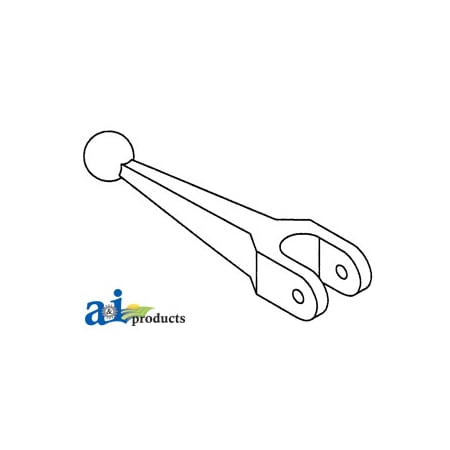 A & I Products Handle, Lift Linkage 5.5" x1.5" x0.8" A-T21559